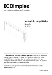 Dimplex BLF50 Manuel Du Propriétaire