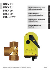 GDD DWK 50 Instructions D'installation