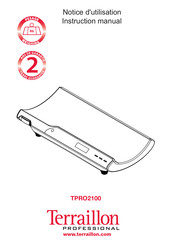 Terraillon TPRO2100 Notice D'utilisation