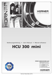 Hürner HCU 300 mini Manuel Utilisateur