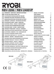 Ryobi RBV-2200 Manuel D'utilisation