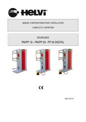 Helvi PM/PP 29 Manuel D'instructions Pour L'installation, L'utilisation Et L'entretien