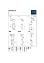 Grohe GROHTHERM 1000 NEW 34 143 Mode D'emploi