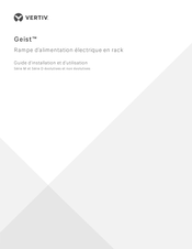 Vertiv Geist D Série Guide D'installation Et D'utilisation