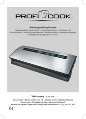 Proficook PC-VK 1015 Mode D'emploi