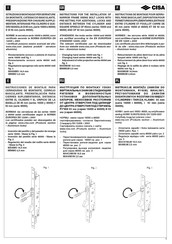 CISA 46000 Série Instructions De Montage