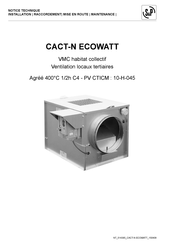 S&P CACT-N ECOWATT Mode D'emploi
