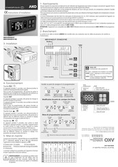 AKO D14423-P-RC Instructions D'installation