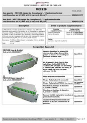 Prysmian MEC128 Notice D'installation