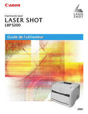 Canon LASER SHOT LBP 5200 Guide De L'utilisateur
