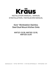 Kraus Kore KWT320-33/18 Manuel D'installation