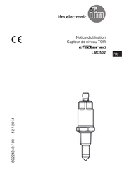 IFM Electronic efector 160 LMC502 Notice D'utilisation