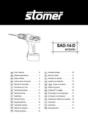 Stomer Professional SAD-14-D Mode D'emploi