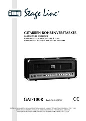 IMG STAGELINE GAT-100R Mode D'emploi