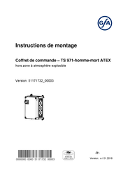 Gfa TS 971 Instructions De Montage
