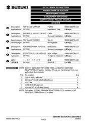 Suzuki 99000-99074-A23 Instructions De Montage