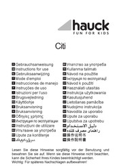 Hauck Citi Mode D'emploi