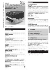 Honeywell krom schroder IC 40 Instructions De Service