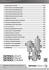 Spirotech SPIROTRAP Instructions D'installation Et D'utilisation