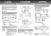 Olympus Camedia C-3040ZOOM Guide De Démarrage Rapide