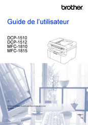 Brother MFC-1810 Guide De L'utilisateur