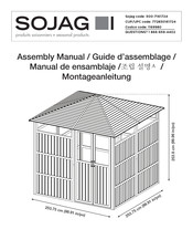 Sojag 500-7161724 Guide D'assemblage