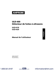 Amprobe ULD-420 Manuel De L'utilisateur