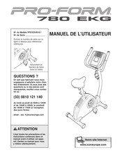 Pro-Form PFEVEX4916.1 Manuel De L'utilisateur