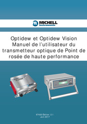 Michell Instruments Optidew Manuel De L'utilisateur