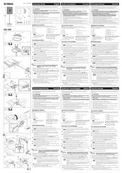 Yamaha ISX-800 Guide D'installation