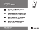 Becker Centronic EasyControl EC242-II Notice De Montage Et D'utilisation