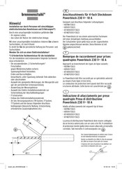 brennenstuhl H07RN-F 3G1,5 Mode D'emploi