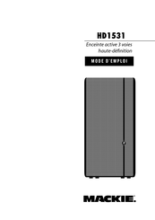 Mackie HD1531 Mode D'emploi