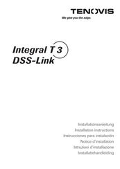 Tenovis Integral T 3 DSS-Link Notice D'installation