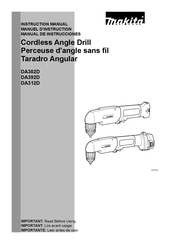 Makita DA392D Manuel D'instruction