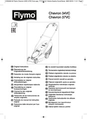 Flymo Chevron 34VC Traduction Du Mode D'emploi Original