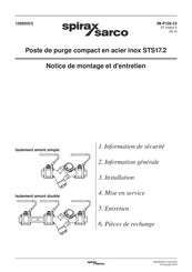 Spirax Sarco STS17.2 Notice De Montage Et D'entretien