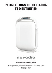 novodio CF-8609 Instructions D'utilisation Et D'entretien