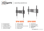 Vogel's EFW 8205 Consignes D'installation