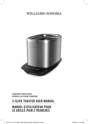 Williams-Sonoma Signature Touch 2-Slice Toaster Manuel D'utilisation