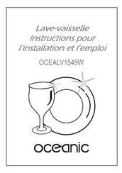 Oceanic OCEALV1549W Instructions Pour L'installation Et L'emploi