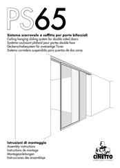 cinetto PS65 Instructions De Montage