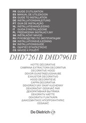 De Dietrich DHD7961B Guide D'utilisation