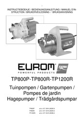 EUROM TP800R Mode D'emploi