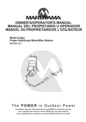 Maruyama M42BK-QC Manuel Du Propriétaire