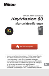 Nikon KeyMission 80 Manuel De Référence