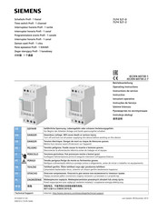 Siemens 7LF4 521-2 Instructions De Service