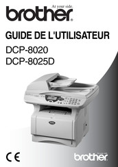 Brother DCP-8025D Guide De L'utilisateur