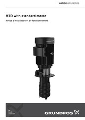 Grundfos MTD Notice D'installation Et De Fonctionnement