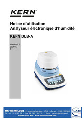 KERN TDLG 160-3-A110V Notice D'utilisation